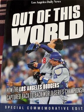 Triumph Out of This World Baseball Book - Blue & White